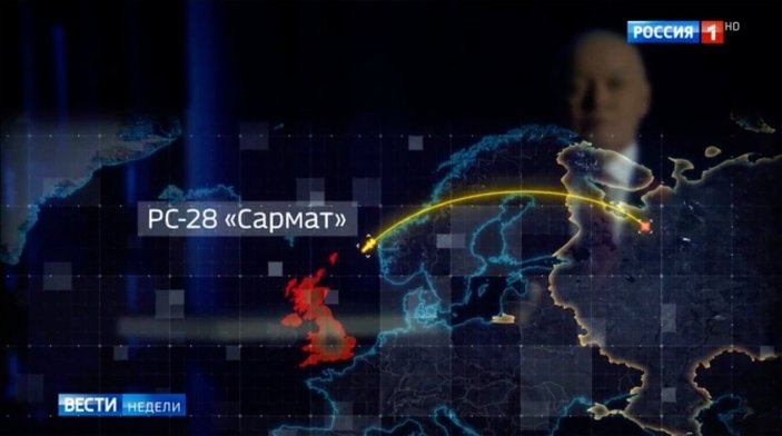 Rus devlet televizyonu, İngiltere'yi nükleer saldırıyla tehdit etti
