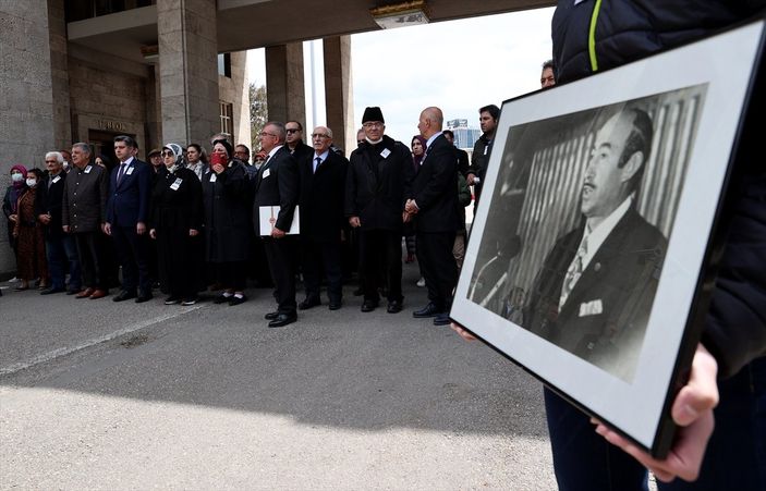 Ali Fuat Eyüboğlu için Meclis'te cenaze töreni düzenlendi