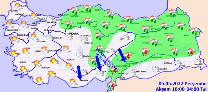 Meteoroloji'den yeni hava durumu raporu! Mayıs galiba kapıdan baktıracak...