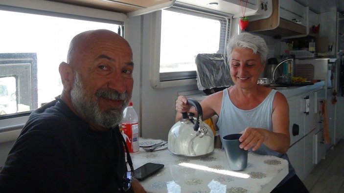 Antalya'da, bayramda karavan tatiline ilgi arttı