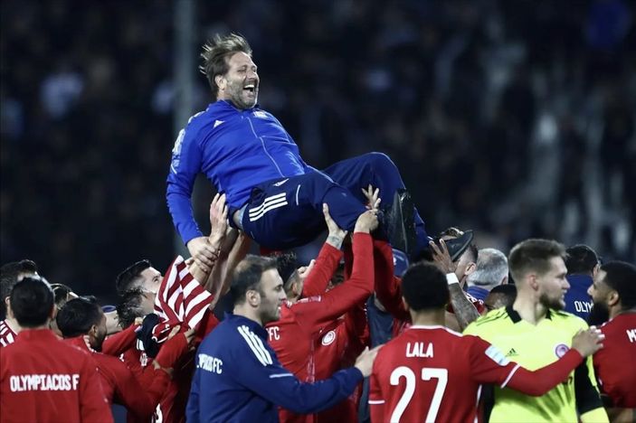 Yunanistan Ligi'nde şampiyon Olympiakos