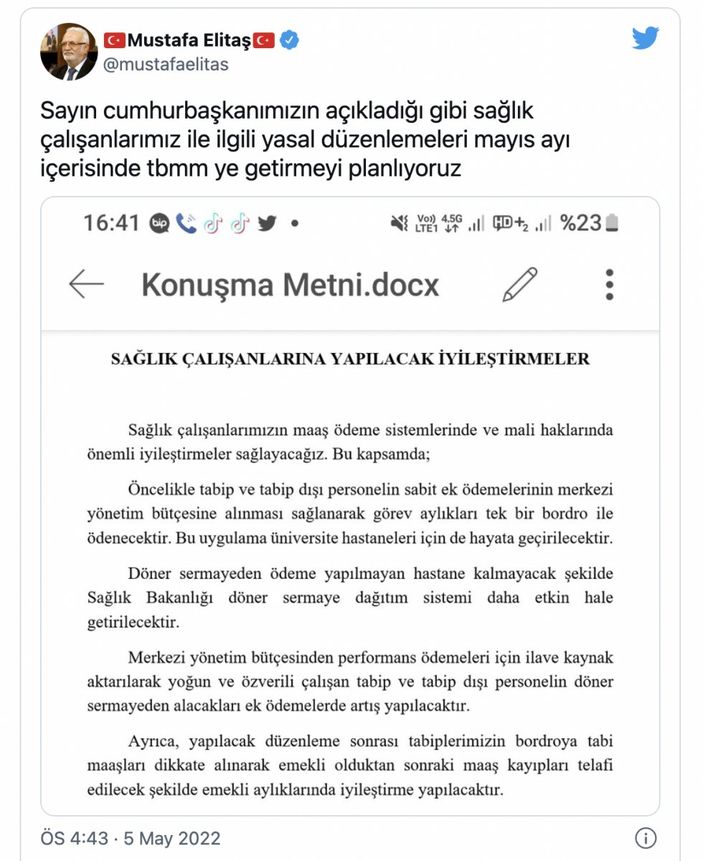 Sağlıkçılarla ilgili yasal düzenleme bu ay Meclis'te