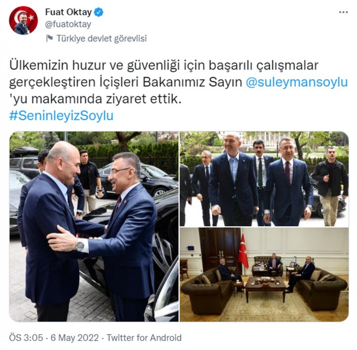 Süleyman Soylu'ya peş peşe destek ziyaretleri