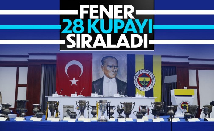 Fenerbahçe 5 yıldızlı armayı tanıttı
