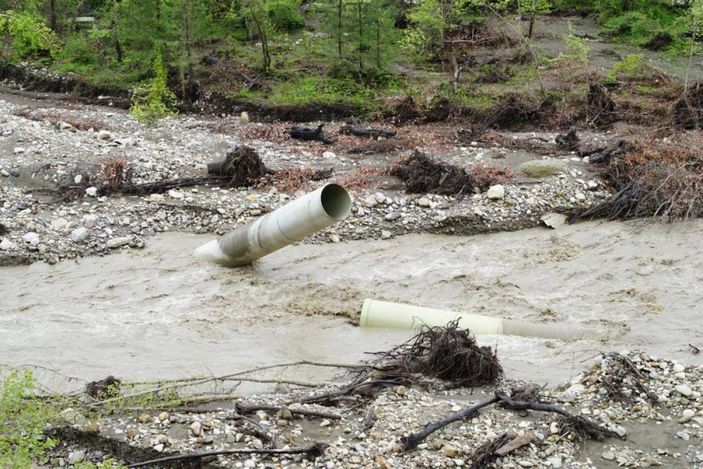 i Kastamonu'da üçüncü kez sel felaketi yaşandı