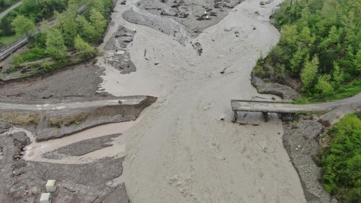i Kastamonu'da üçüncü kez sel felaketi yaşandı