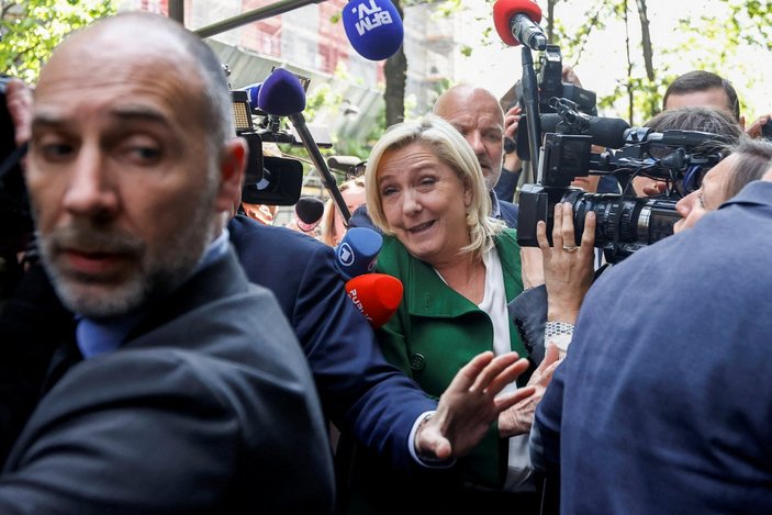 Marine Le Pen, parlamento seçimlerinde başarılı olmak istiyor