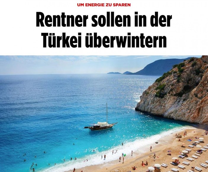 Bild: Alman emekliler, soğuk ayları Türkiye'de geçirmeli