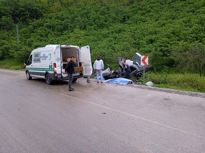 Ordu'da kızını hastaneye götürürken kaza geçiren baba hayatını kaybetti