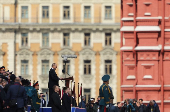 Rusya Devlet Başkanı Putin, 9 Mayıs Zafer Günü'nde konuştu