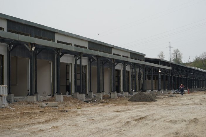 Kastamonu'da selin yıktığı sanayi siteleri yenilendi