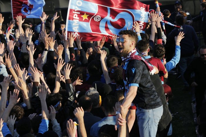 Trabzonspor'dan Yenikapı'da muhteşem kutlama