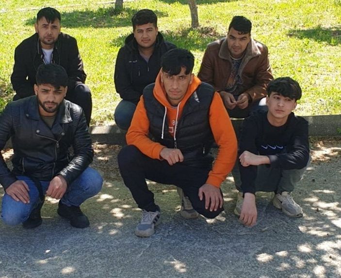 Çanakkale'de 31 Afgan kaçak göçmen yakalandı