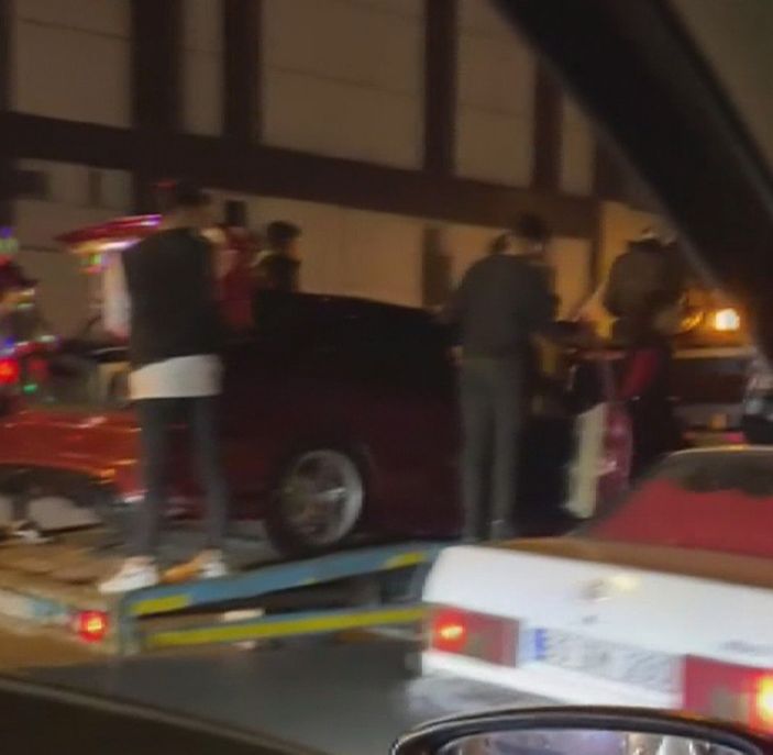 Arnavutköy’de ceza yiyen sürücü, müziğin sesini kısmadı
