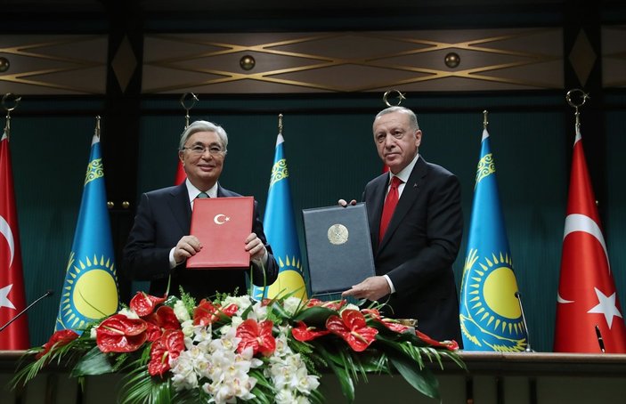 Türkiye ile Kazakistan arasında 15 anlaşma imzalandı