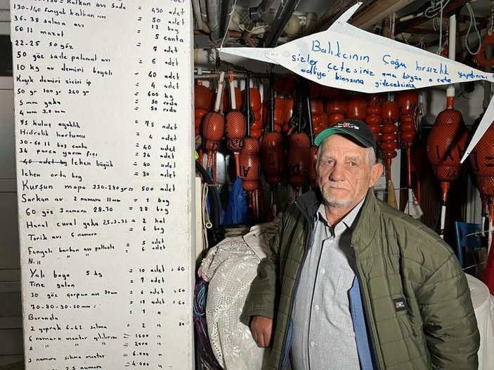 Sinop'taki balıkçıya 11 yıldır hırsız giriyor