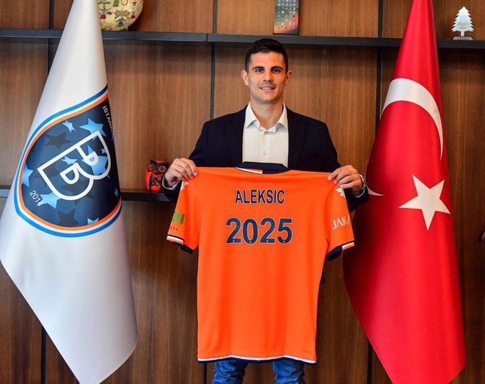 Başakşehir Aleksic ile sözleşme yeniledi