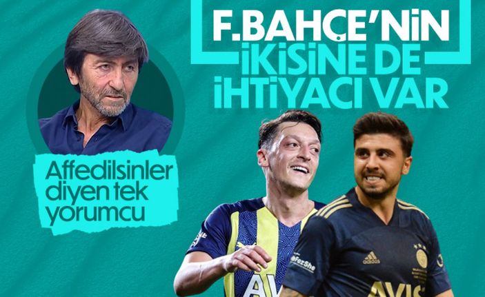 Rıdvan Dilmen'le Mesut Özil buluştu
