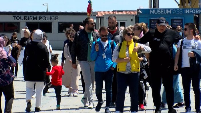 d İstanbul'da turizm sezonu açıldı; oteller doldu