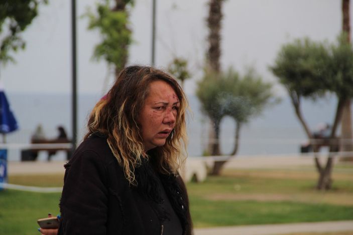 Antalya'daki Rus kadın darbedildi