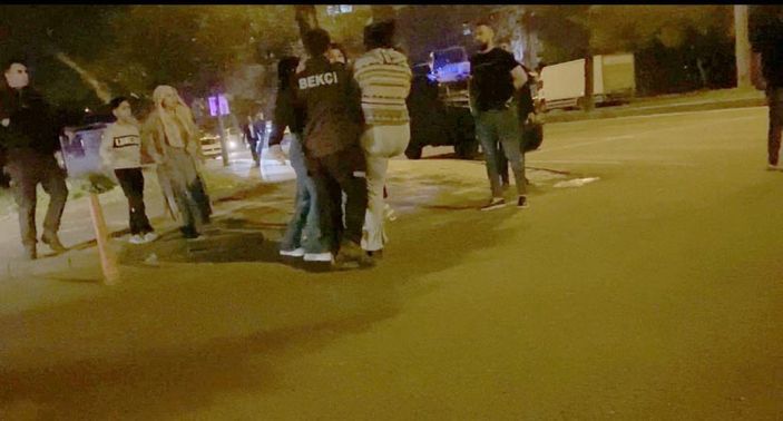 d Diyarbakır’da önce erkekler sonra kadınlar kavga etti