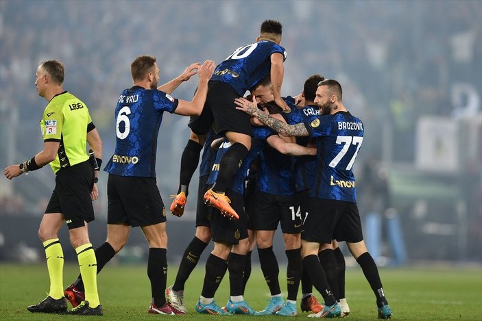 İtalya Kupası'nın sahibi Inter