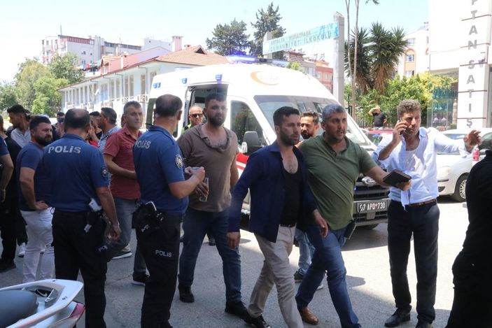 Antalya'da tapu kavgası: Taş ve sopalar havada uçuştu