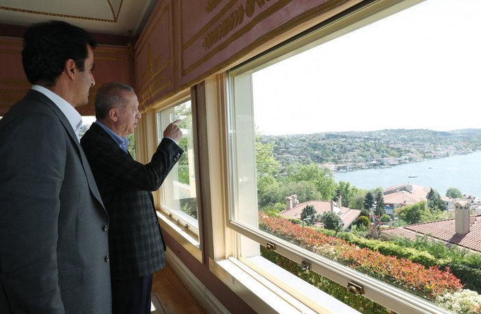 Cumhurbaşkanı Erdoğan, Katar Emiri Al Sani ile buluştu