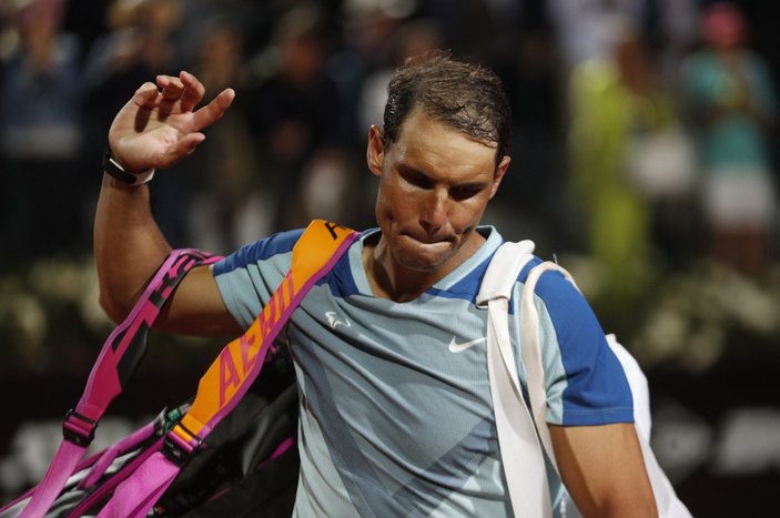 Rafael Nadal'dan Roma Açık Tenis Turnuvası'na erken veda