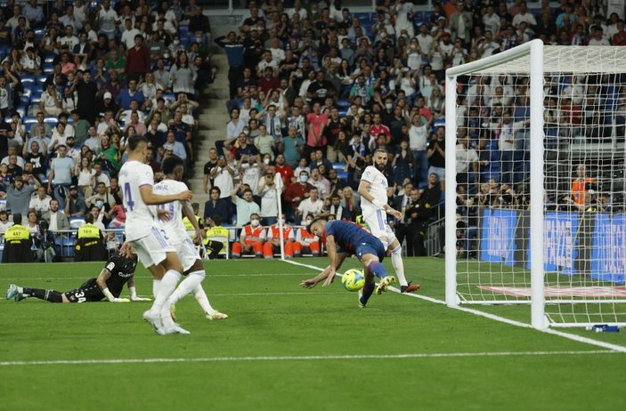 Real Madrid'den Levante'ye 6 gol