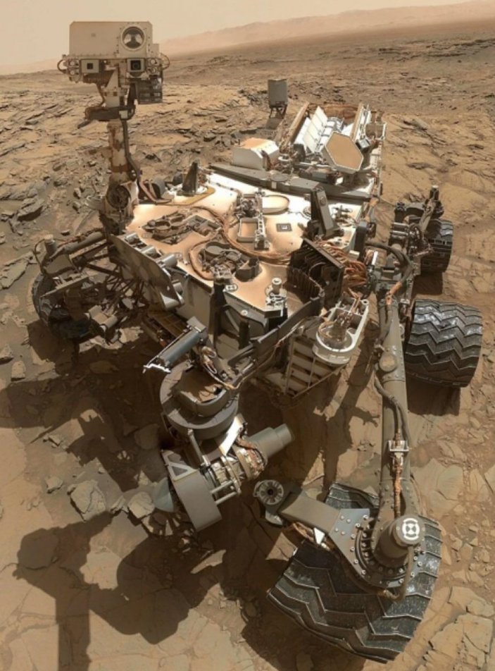 Mars'ta gizemli yapı keşfedildi