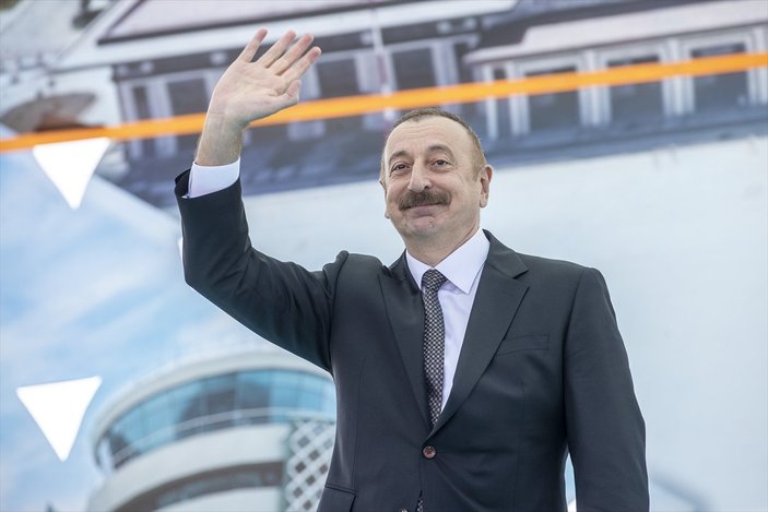 İlham Aliyev, Rize-Artvin Havalimanı'nın açılışında konuştu