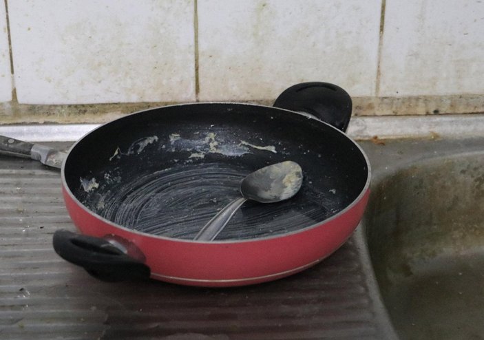 Denizli'de garip hırsızlık: Kıymalı yumurta yapıp yedi