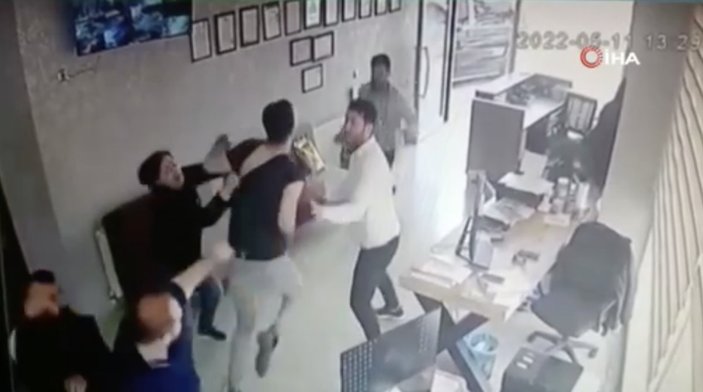 İstanbul'da kargo çalışanları ile müşteri arasında kavga