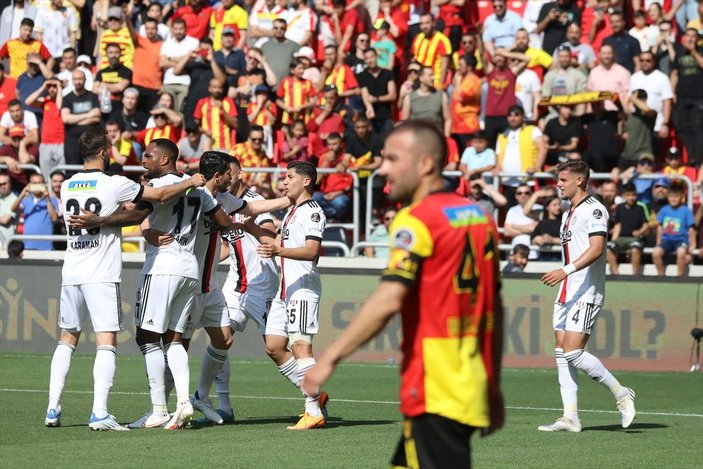 Beşiktaş, Göztepe'yi 2 golle mağlup etti