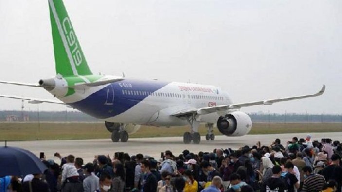 Çin'den yerli uçak hamlesi: Test uçuşu tamamlandı