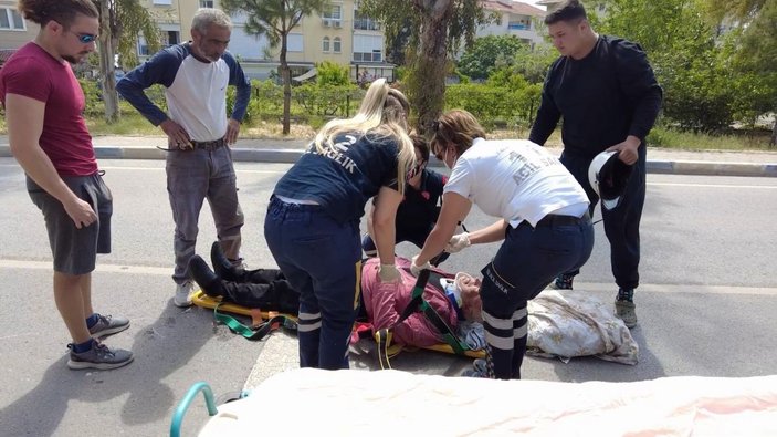 İzmir’de kız çocuğuna çarpan motosikletli öldü