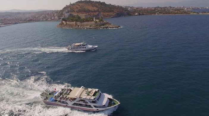 Yunan adalarına tam kapasiteli feribot seferleri