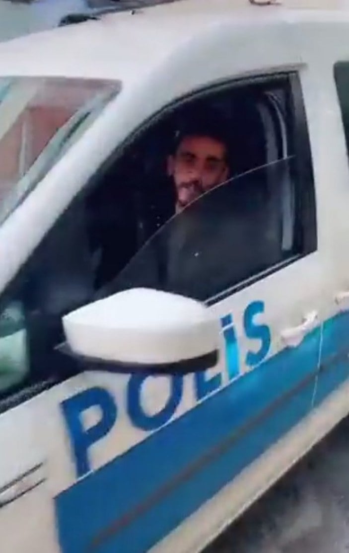 Polis aracı kullanan Suriyeli İstanbul'da yakalandı