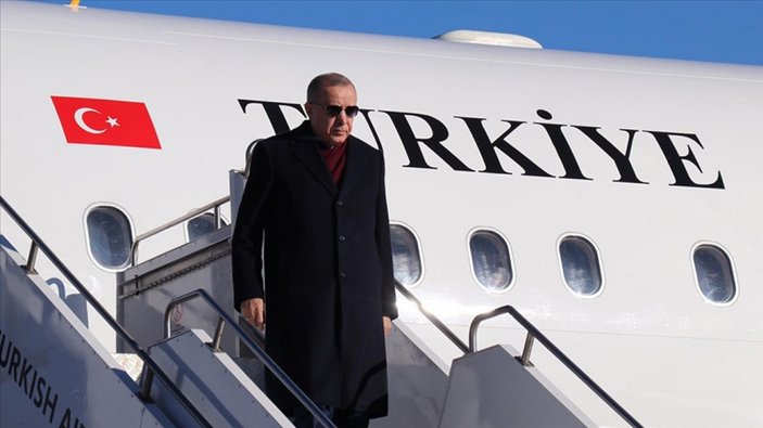 Cumhurbaşkanı Erdoğan BAE'ye gitti