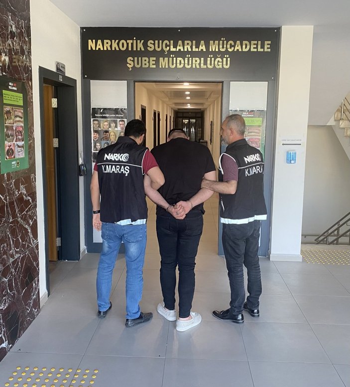 Kahramanmaraş'taki 1 uyuşturucu satıcısı tutuklandı
