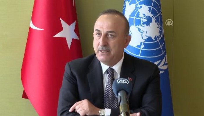 Mevlüt Çavuşoğlu, BM Genel Merkezi'nde konuştu
