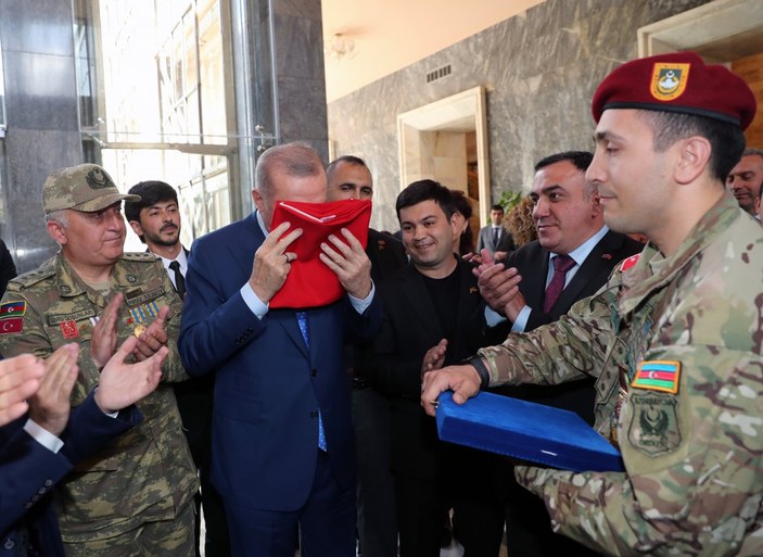 Gazilerden Cumhurbaşkanı Erdoğan’a ziyaret