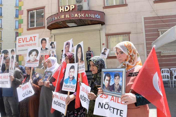 Diyarbakır’da evlat nöbeti tutan aile sayısı 290 oldu