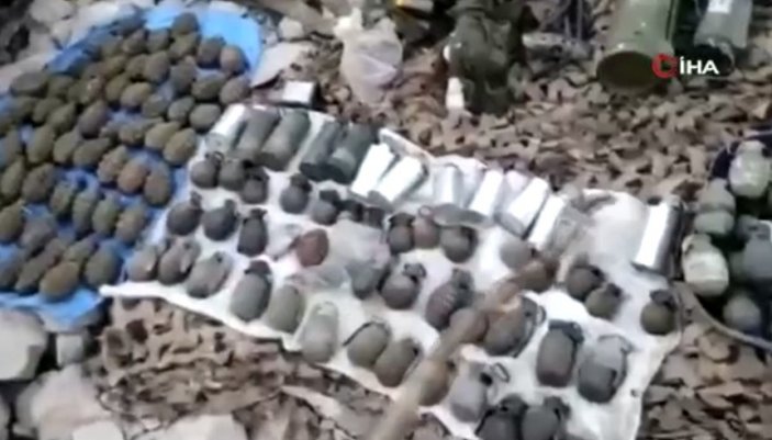 Pençe Kilit operasyonunda PKK'lılara ait mağara bulundu
