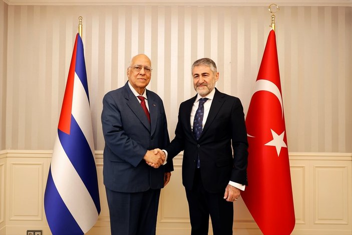 Nureddin Nebati, Küba Başbakan Yardımcısı Ruiz ile görüştü