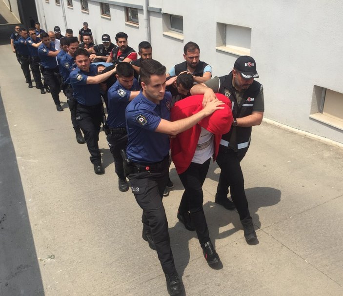 Adana'da suç örgütüne operasyon: 13 kişi tutuklandı