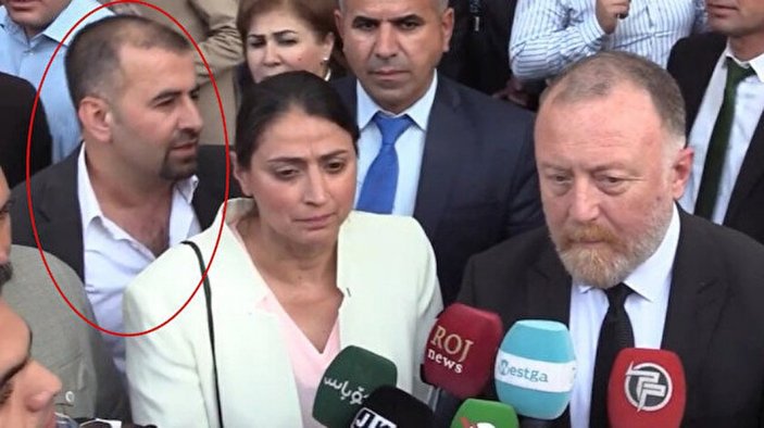 HDP'li vekiller aranan teröristle birlikte açıklama yaptı