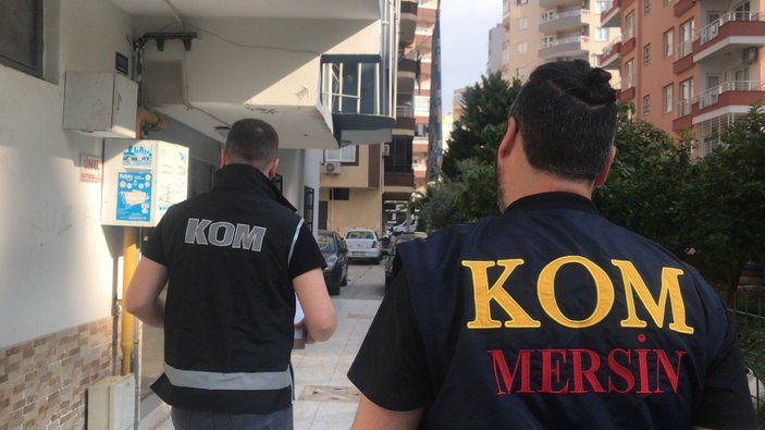 Mersin merkezli 8 ilde suç örgütüne operasyon