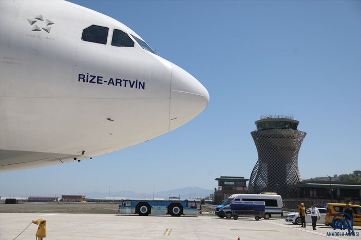 Rize-Artvin Havalimanı'nı kullanan yolcu sayısı belli oldu